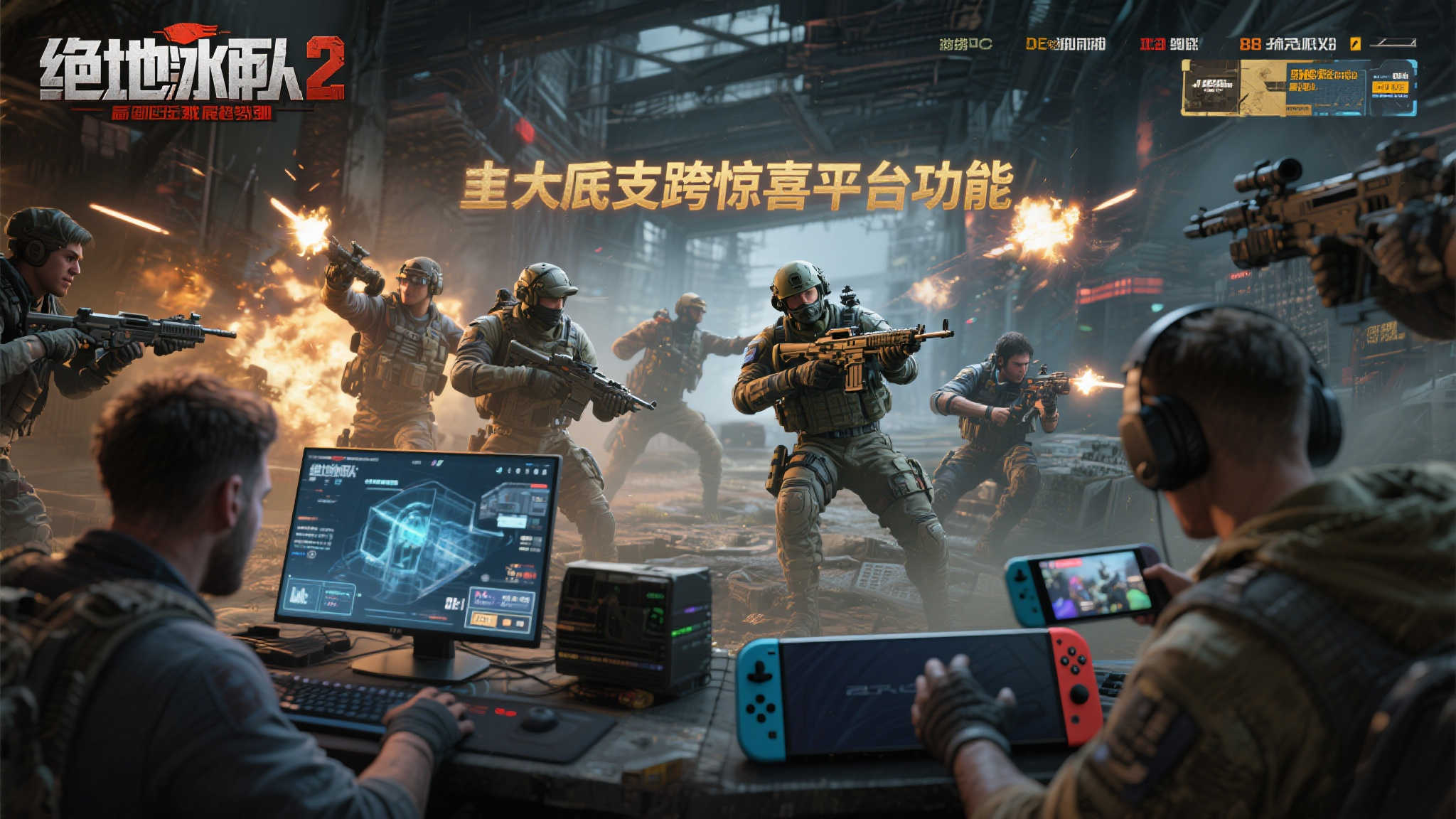 《绝地潜兵2》推出跨平台联机功能，组队不再受限！